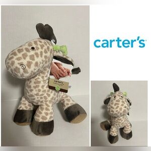 🆕CARTER’S - NWT - INFANT MUSICAL LULLABY WIND UP GIRAFFE PLUSH